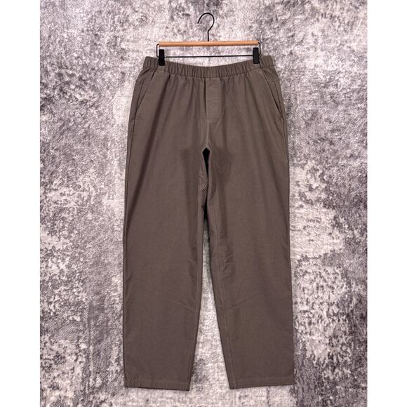 Lululemon Woven Tech Pants Large Mens Olive Green - Picture 1 of 7